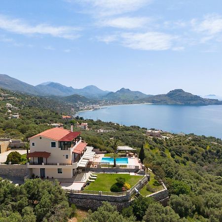 Souda Bay Loggia Villa Sellía Eksteriør billede