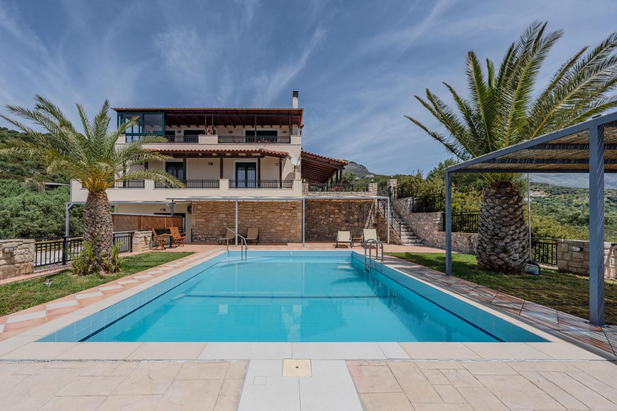 Souda Bay Loggia Villa Sellía Eksteriør billede