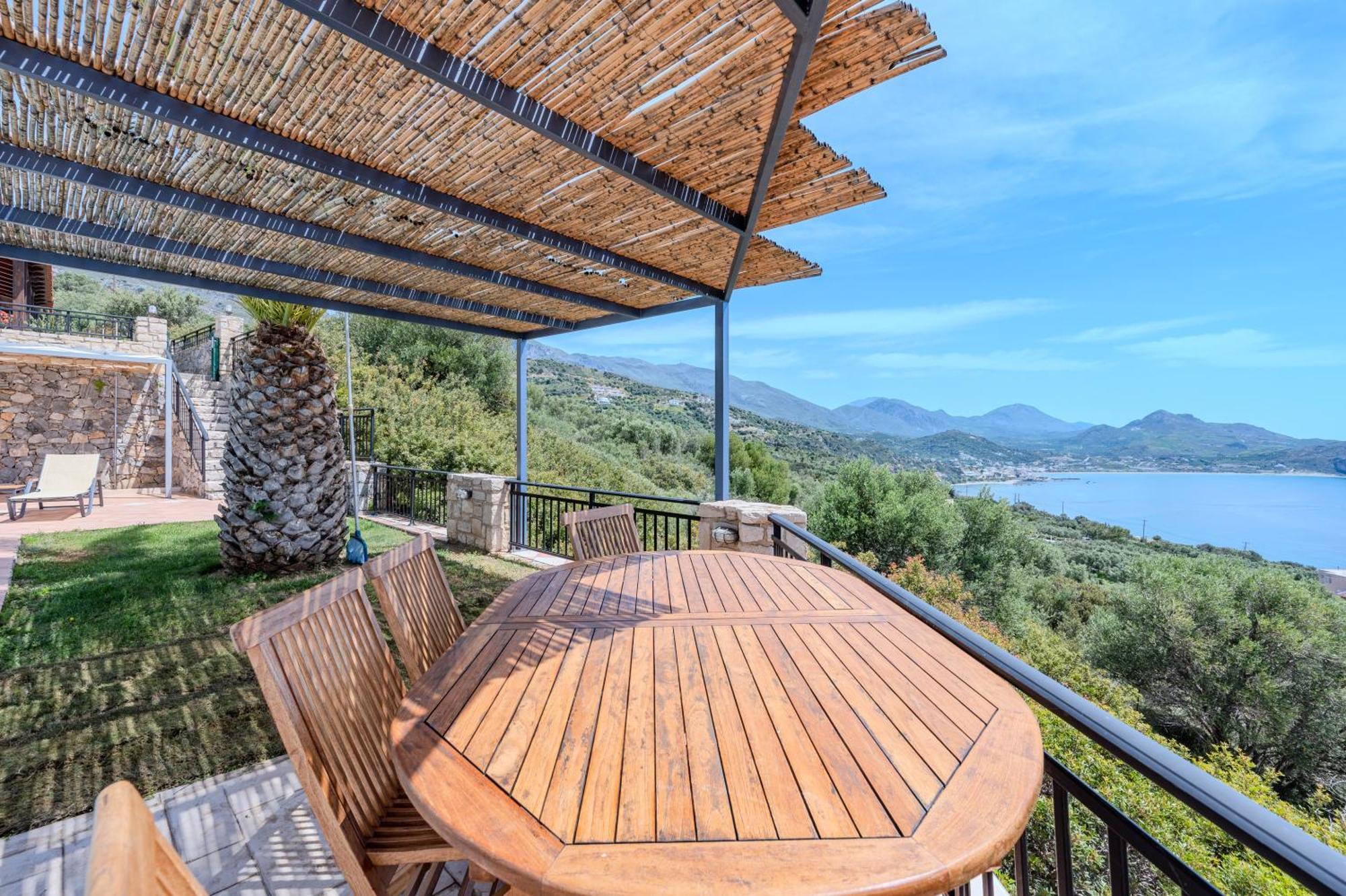 Souda Bay Loggia Villa Sellía Eksteriør billede