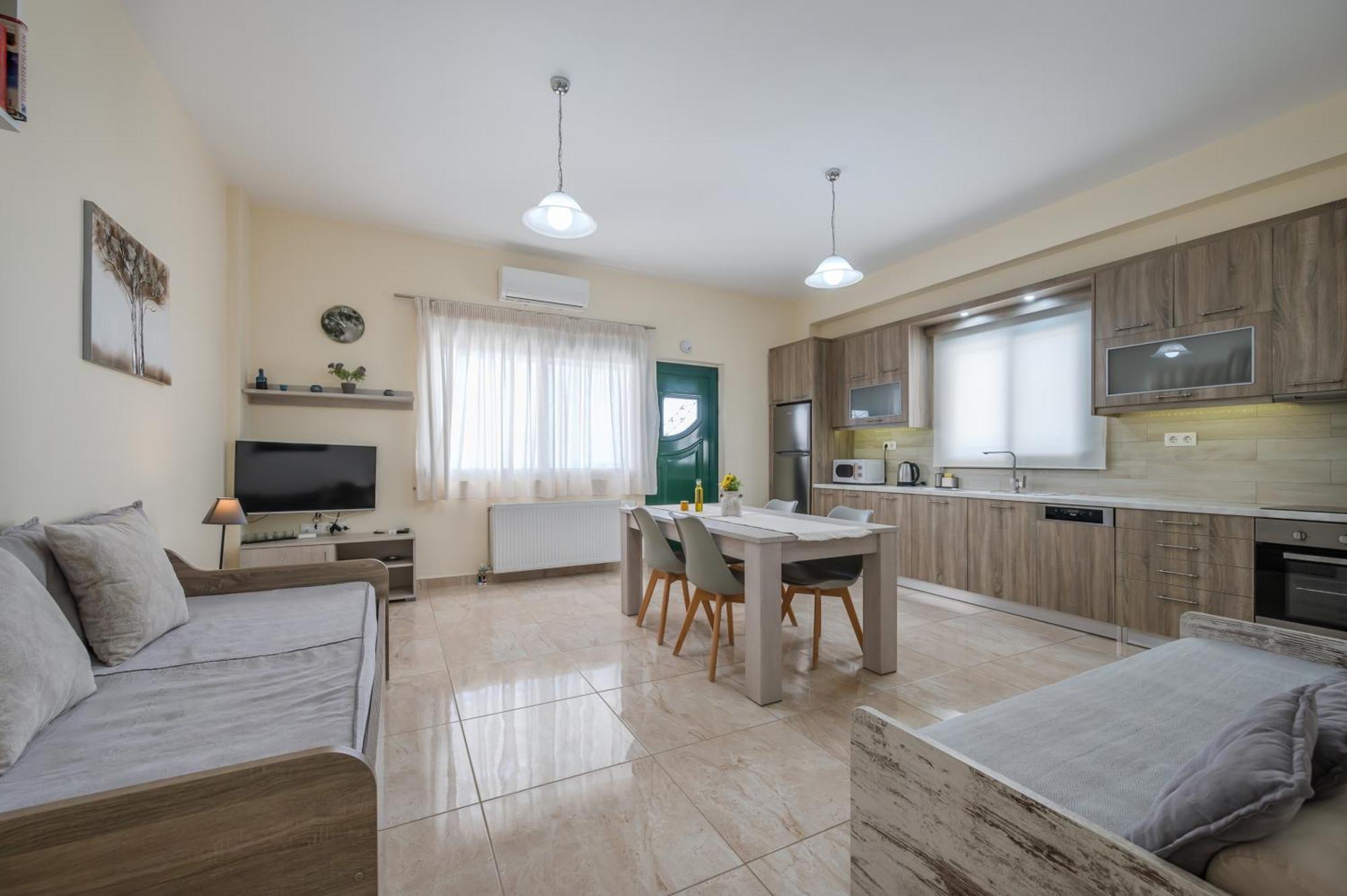 Souda Bay Loggia Villa Sellía Eksteriør billede