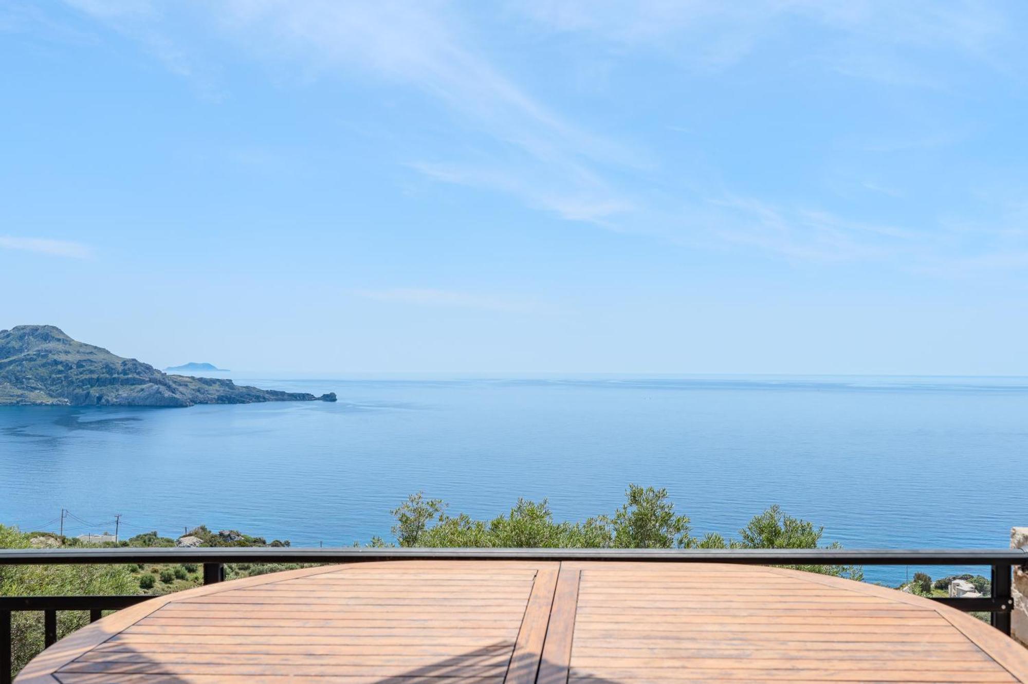 Souda Bay Loggia Villa Sellía Eksteriør billede