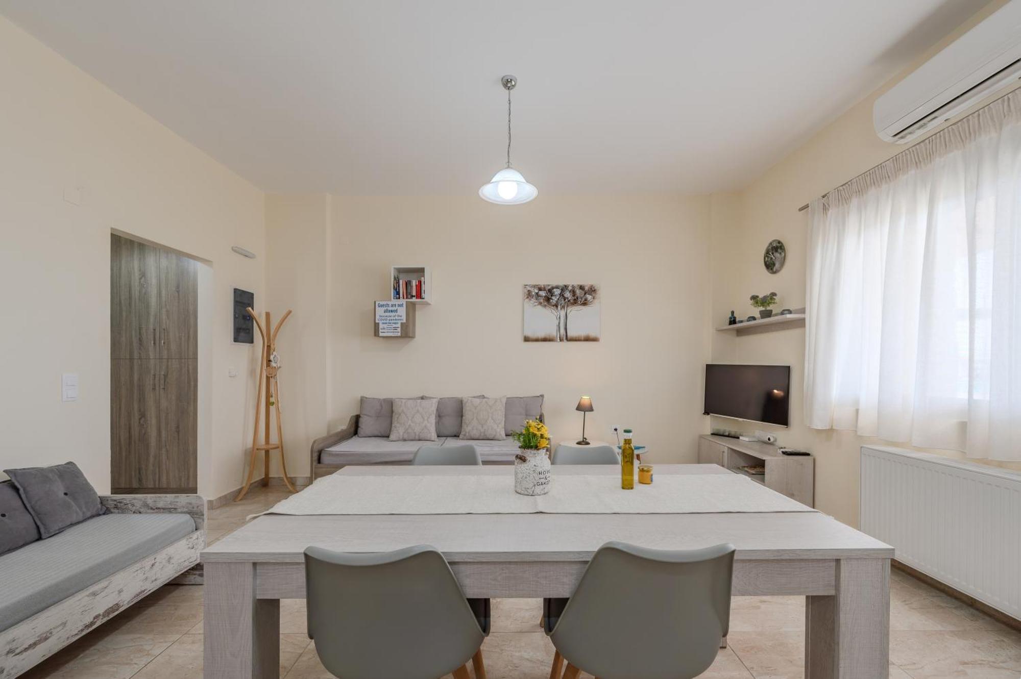 Souda Bay Loggia Villa Sellía Eksteriør billede